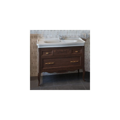 Тумба с раковиной ASB-Woodline Модерн 105 антикварный орех