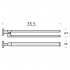 Полотенцедержатель Colombo Design Nordic B5212