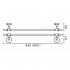 Полотенцедержатель Art&Max Bohemia AM-E-4224-Cr