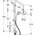 Душевая стойка Kludi Zenta dual shower system 6609005-00