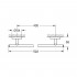 Полотенцедержатель Grohe BauCosmopolitan 40459001 хром
