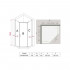 Душевой уголок Black&White Stellar Wind S305 900х900
