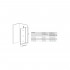 Душевой уголок Good Door Mokka WTW+SP 110х80х185 см
