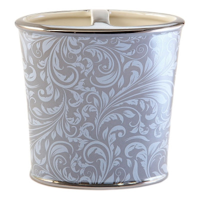 Стакан Kassatex Bedminster Scroll Flint Grey для зубных щеток