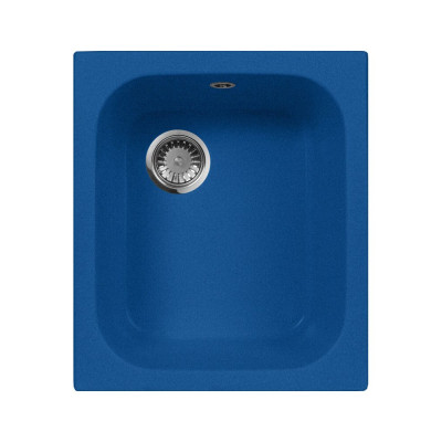 Мойка кухонная AquaGranitEx M-17 синяя