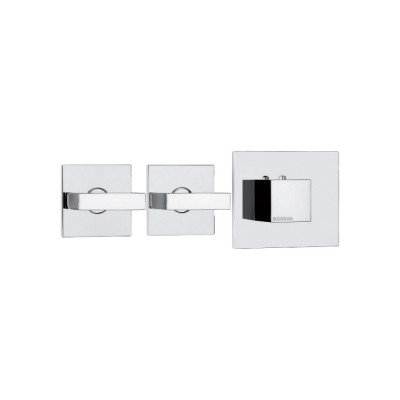 Термостат Bossini Rectangular 2 Outlets LP Z033203 для ванны с душем, хром