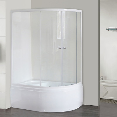 Душевой уголок Royal Bath RB 8120BK-T-L