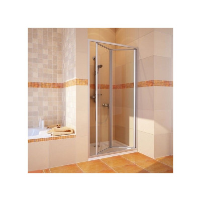 Душевая дверь в нишу GuteWetter Practic Door GK-404 правая (68-72)x190 стекло бесцветное, профиль мат. хром