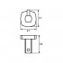 Крючок Milardo Volga VOLSM10M41