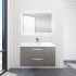 Тумба с раковиной BelBagno Aurora 90 pietra grigio