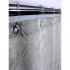 Штора для ванной Bath Plus Decor collection JAC1501 180x200, зеленая