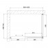 Душевой уголок Vegas Glass ZP+ZPV 100*70 05 05 профиль бронза, стекло бронза