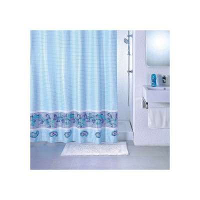 Штора для ванной Milardo Blue Fresco