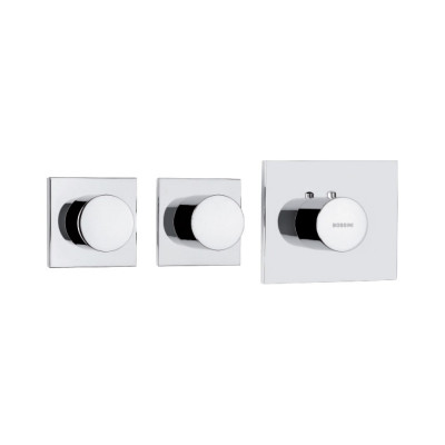 Термостат Bossini OKI 2 Outlets LP Z031203 для ванны с душем, хром