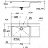 Мойка кухонная Grohe K1000 31581SD0