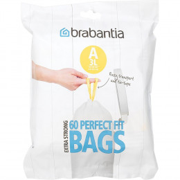 Мешки для мусора Brabantia 348983 3 л в диспенсере