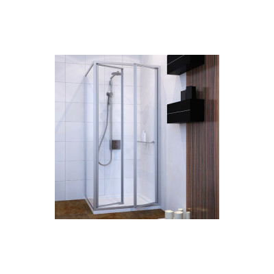 Душевой уголок GuteWetter Practic Square GK-402 правая 70x70 см стекло бесцветное, профиль матовый хром