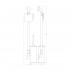 Стойка Ellux Elegance ELE 077