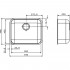 Мойка кухонная Reginox IB 50x40 U LUX сталь