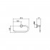 Полотенцедержатель Villeroy & Boch (Dornbracht) LaFleur 83.200.955.00