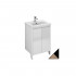 Мебель для ванной Velvex Klaufs 50.2D черная, шатанэ, напольная
