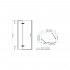 Душевой уголок Wasserkraft Aller White 10H07LW 120x90 см