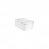 Крышка-сиденье Roca Inspira square 80153200B с микролифтом, петли хром