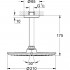 Верхний душ Grohe Rainshower Cosmopolitan 210 26053000