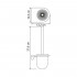 Ершик Wasserkraft Kammel K-8327white