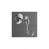 Крючок Art&Max Antic Crystal AM-E-2686BSJ-Cr