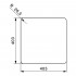 Мойка кухонная Reginox Ohio 40x40 Cuadrat LUX OKG L сталь