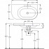 Раковина Hatria Daytime DX 86 см, R