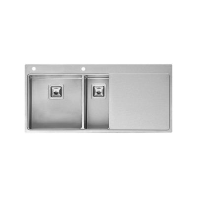 Мойка кухонная Reginox Nevada 40x18 LUX OKG left L сталь