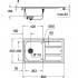 Мойка кухонная Grohe K400 31566SD0