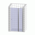 Душевая дверь в нишу Vegas Glass AFP 100 08 02 R профиль глянцевый хром, стекло шиншилла