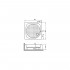 Поддон для душа RGW Lux TN-Z 90x90x16