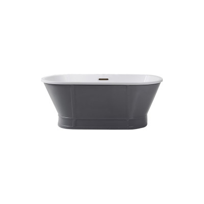 Акриловая ванна BelBagno BB35-CF36