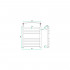 Полотенцесушитель электрический Grota Eco Calma 53x60
