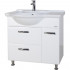 Тумба с раковиной Bellezza Балтика 90 L белая