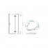 Душевой уголок Wasserkraft Aller White 10H06RW 120x80 см