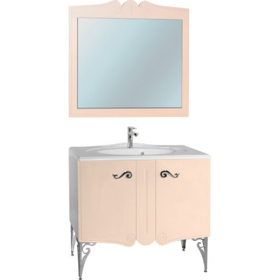 Мебель для ванной Bellezza Эстель 80 бежевая