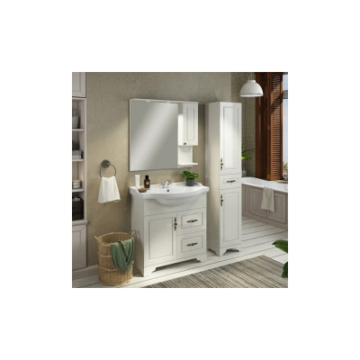 Мебель для ванной Comforty Севилья 85 слоновая кость