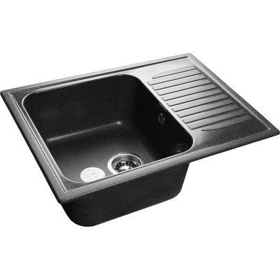 Мойка кухонная GranFest Standart GF-S645L черная