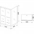 Душевой уголок Royal Bath RB-L2011-1400-8-L