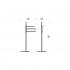 Полотенцедержатель Colombo Design Isole Piantane B9415.000