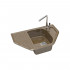 Мойка кухонная Marrbaxx Рики Z022Q009 терракот