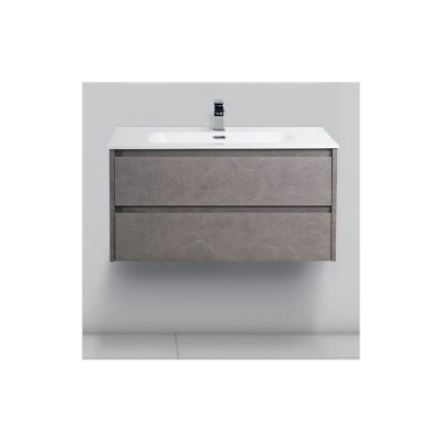 Тумба с раковиной BelBagno Kraft 100 pietra grigio