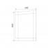 Зеркало Marka One Glass 60 wood