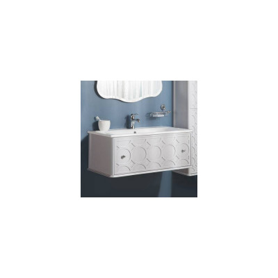 Тумба с раковиной Caprigo Caprice 100 1 ящик, bianco
