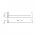 Полотенцедержатель Wasserkraft Leine White K-5040White двойной